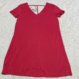 Pink Rose | size medium | spicy coral dress